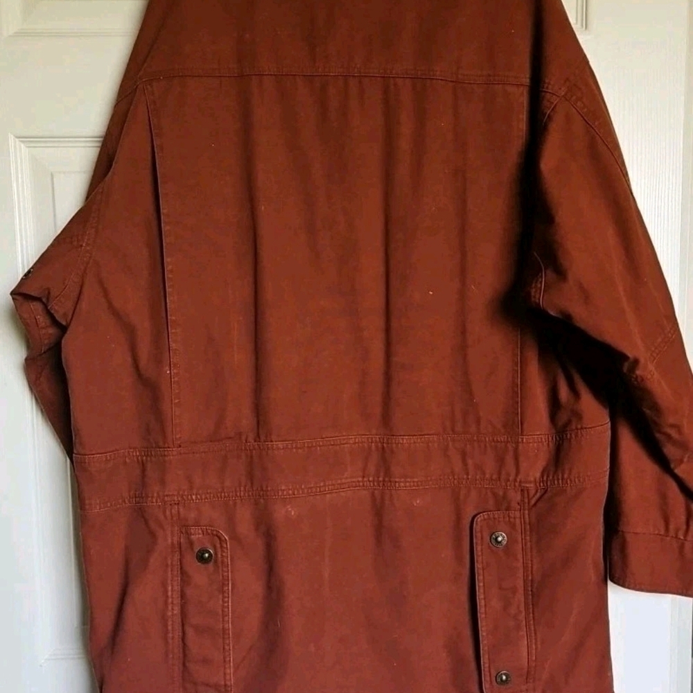 Men's Timberland Weathergear Hunting Jacket / Coat Rust Jacket